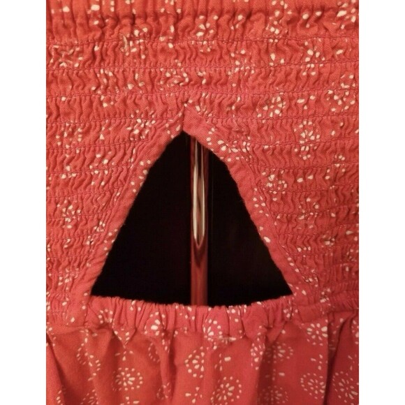 SO Womens Sundress Dress Size M Medium Red White 90S Y2K Hippie - Picture 4 of 6